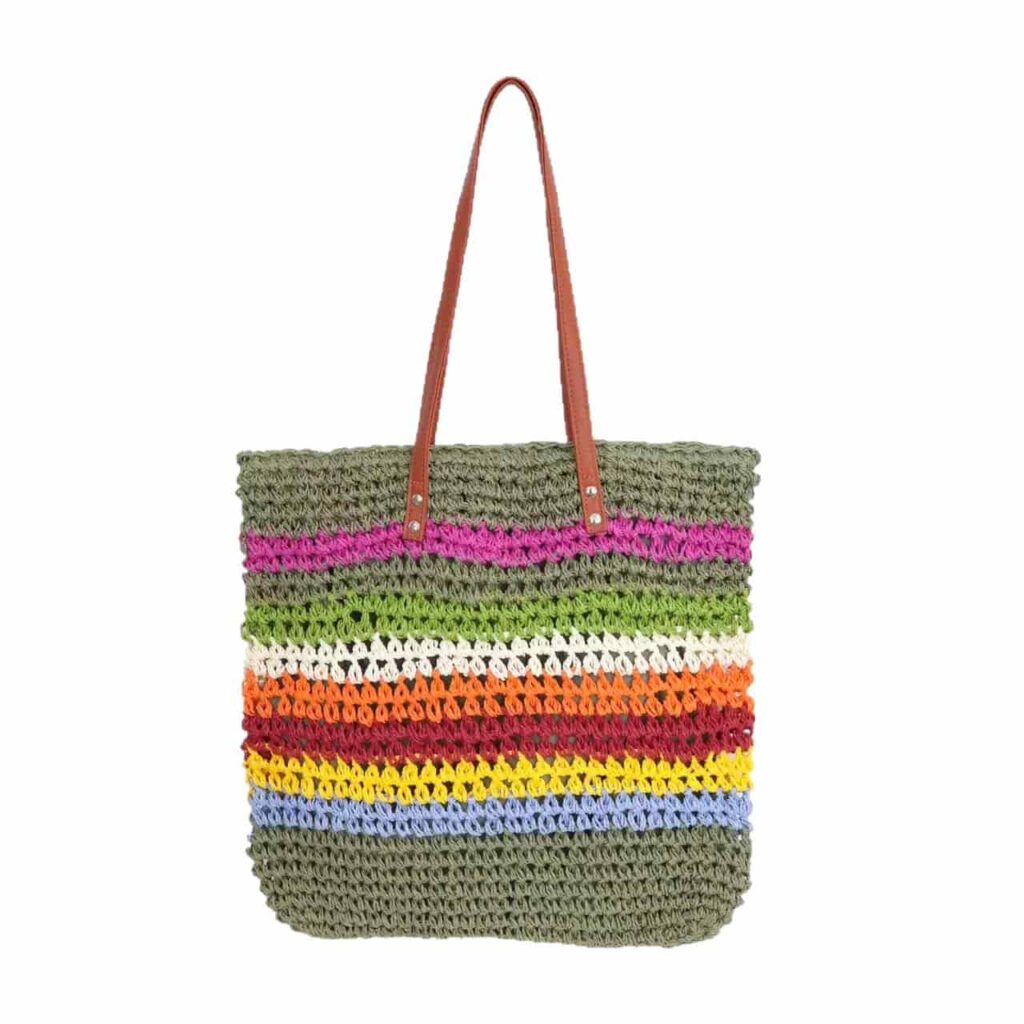 colourful paper bag