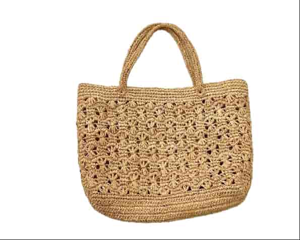 raffia handbag