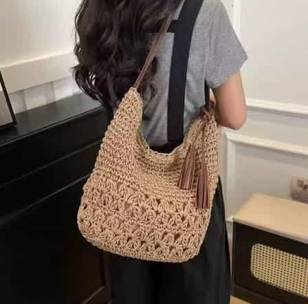 Handmade Raffia Bag Handmade Raffia Bag