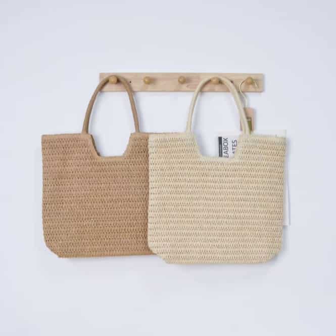 Woven Raffia Handbag Woven Raffia Handbag