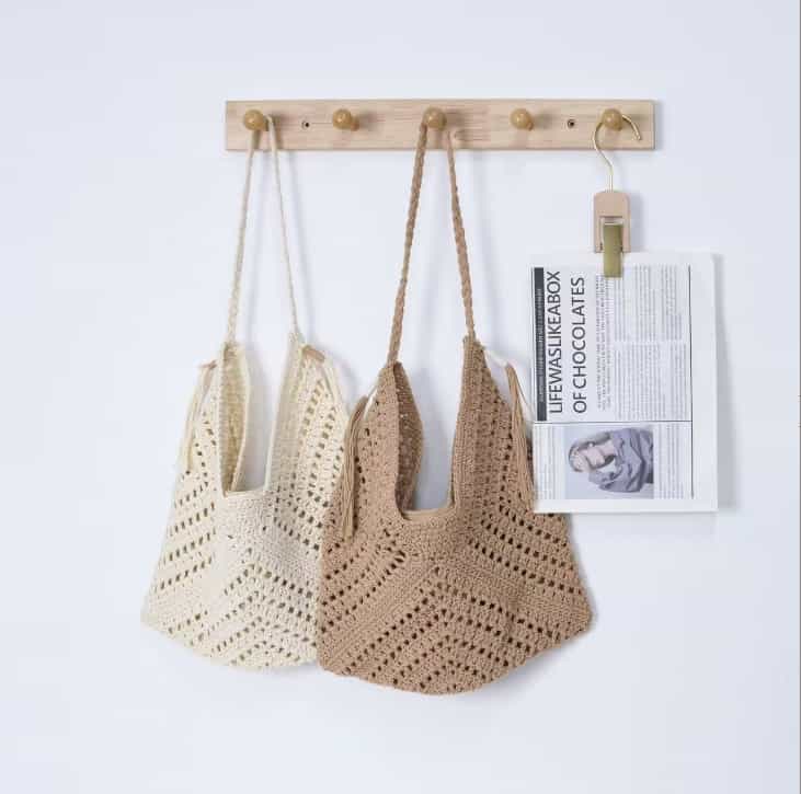 Raffia Shoulder  Bag