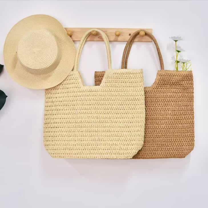 Handwoven Raffia Bag